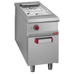 Fourneaux électrique bain marie 4xGN 1/3 traversant