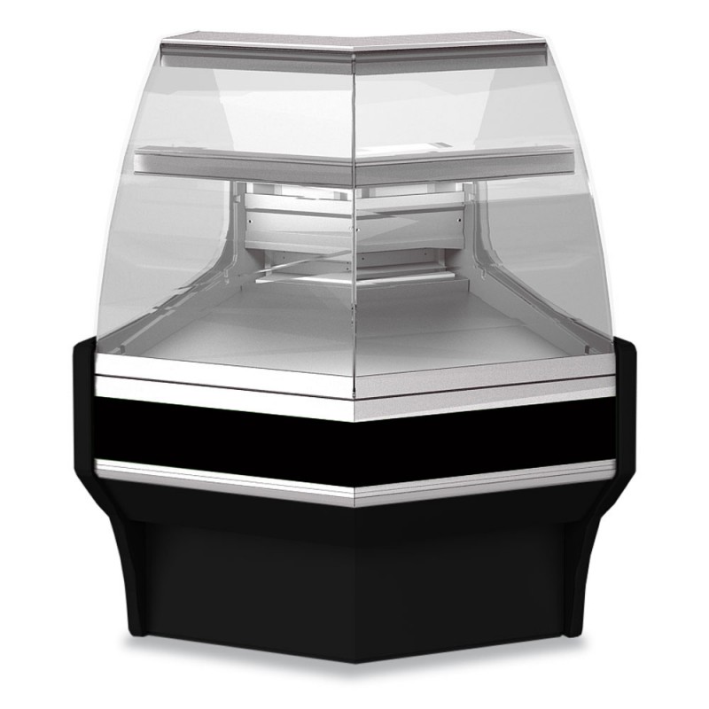 Angle ouvert 45° neutre vitre basse noir Angle ouvert 45° neutre vitre basse noir