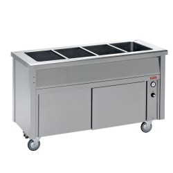 Élément bain marie sans armoire chauffant 6 GN 1/1 éléments bain-marie 2300x700xh900