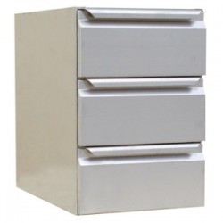 BLOC DE TIROIRS POUR TABLE HAUTEUR 900 - 400x630x590 mm