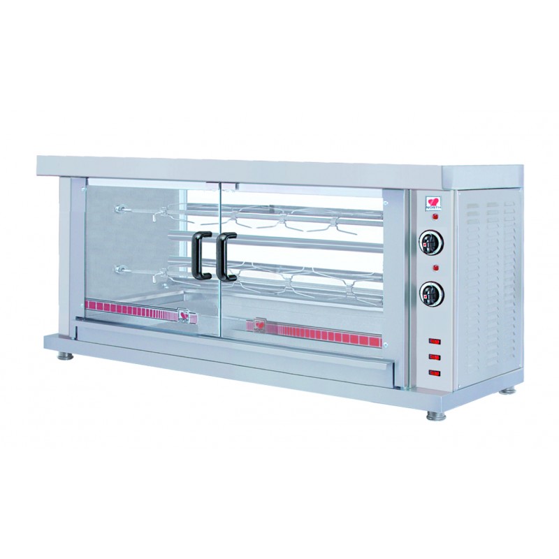 RÔTISSOIRES À ÉLECTRIQUE 2 BROCHES - 1320x460x660 mm RÔTISSOIRES À ÉLECTRIQUE 2 BROCHES - 1320x460x660 mm