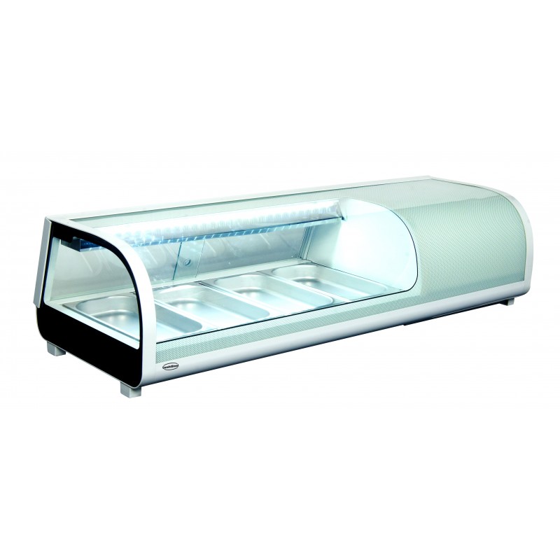 VITRINE À SUSHI  42L - 1177x420x265 mm
