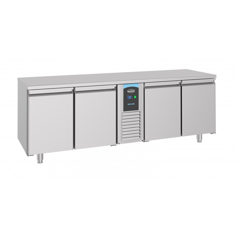 700 TABLE RÉFRIGÉRÉE 4 PORTES MONOBLOCK ENERGY LINE - 2270x700x850 mm