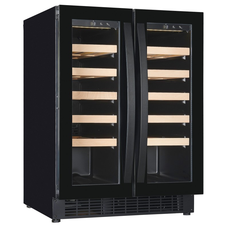 RAFRAÎCHISSEURS À VIN 100L DUAL ZONE - 595x570x820 mm