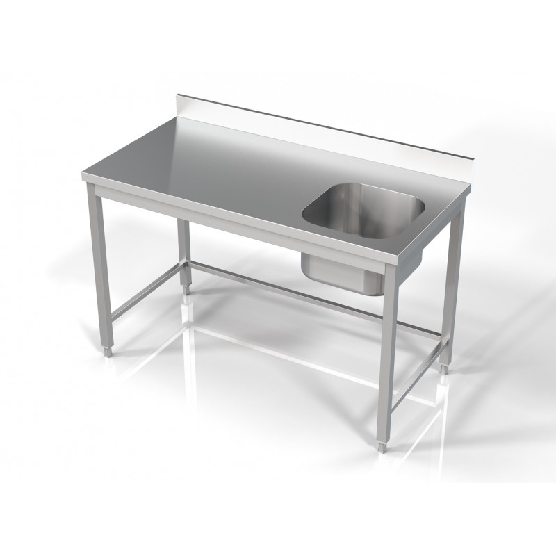 700 BLOC-ÉVIER 1 À DROIT 1400 - 1400x700x850 mm 700 BLOC-ÉVIER 1 À DROIT 1400 - 1400x700x850 mm