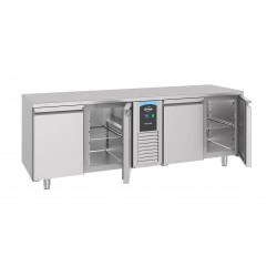 700 TABLE RÉFRIGÉRÉE 4 PORTES MONOBLOCK ENERGY LINE - 2270x700x850 mm