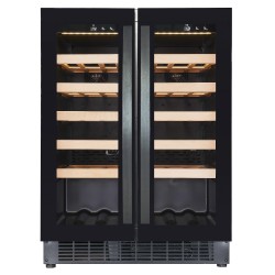 RAFRAÎCHISSEURS À VIN 100L DUAL ZONE - 595x570x820 mm