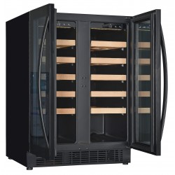 RAFRAÎCHISSEURS À VIN 100L DUAL ZONE - 595x570x820 mm