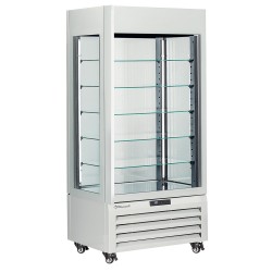 Vitrine Réfrigérée 600 Lt. pour Glaces et Pâtisseries - Design Épuré et Éclairage LED