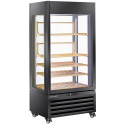 Vitrine à Vin Noir : Élégance et Performance pour Cavistes et Restaurants