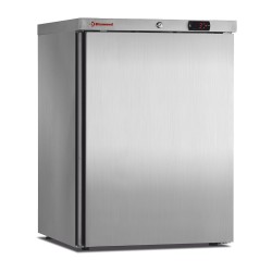Réfrigérateur Ventilé 150L en Acier Inoxydable avec Éclairage LED et Régulation Électronique