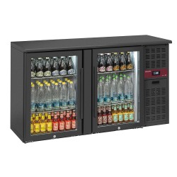 Refroidisseur de Bouteilles 2 Portes Vitrées, 320L, Éco-Responsable avec Réfrigérant R290