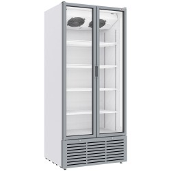 Vitrine : Armoire de Présentation Réfrigérée à Double Porte de 804L