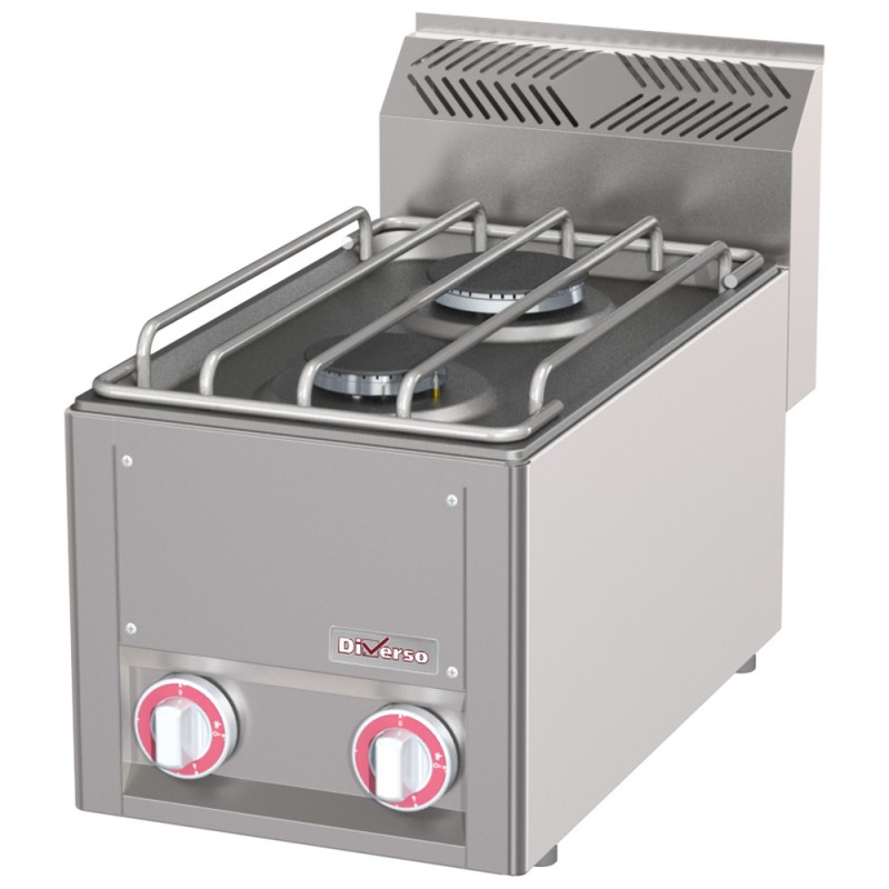 Cuisinière à gaz 2 feux - Compacte et puissante Cuisinière à gaz 2 feux - Compacte et puissante
