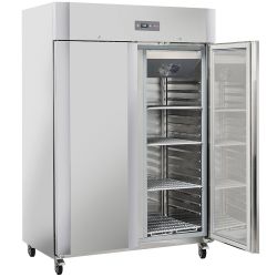 Armoire Congélateur Ventilée 1200L GN 2/1 sur Roues avec Freins - Classe Énergétique D