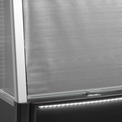 Vitrine Réfrigérée Professionnelle: Température +5 à +8°C, Dimensions 915x640x1540 mm, Capacité 289/242 L