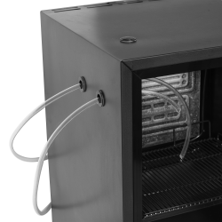 Réfrigérateur à Lait Professionnel pour Machines à Café, Température +2 à +10°C, Capacité 67/58 L, Dimensions 432x496x668 mm