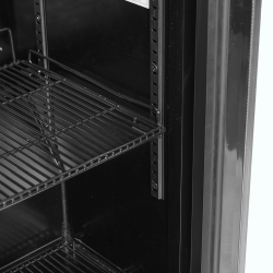 Réfrigérateur à Lait Professionnel pour Machines à Café, Température +2 à +10°C, Capacité 67/58 L, Dimensions 432x496x668 mm