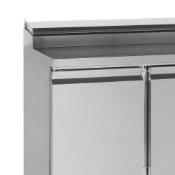 Comptoir Saladette Gastro pour Cuisines Professionnelles: Température +2 à +10°C, Dimensions 900x700x950 mm, Capacité 228/201 L