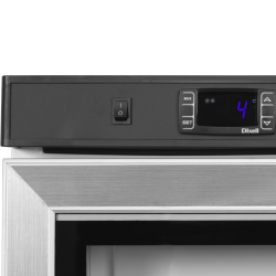 Réfrigérateur Compact Professionnel +2 à +10°C - Dimensions 600x585x855 mm - Capacité 136/119 L