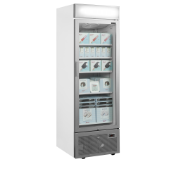 Vitrine Réfrigérée Négative 544/440L, -22 à -12°C, 680x761x2149mm, Étagères Réglables