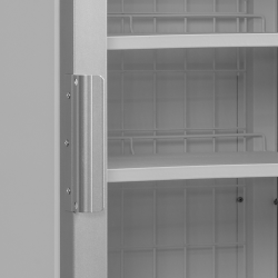 Vitrine Réfrigérée Négative 544/440L, -22 à -12°C, 680x761x2149mm, Étagères Réglables