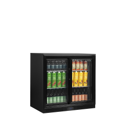 Réfrigérateur d’Arrière-Bar Écoénergétique: Température +2 à +10°C, 900x520x870 mm, Capacité 190/182 L