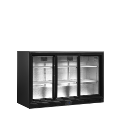 Réfrigérateur d’Arrière-Bar Écoénergétique: Température +2 à +10°C, 1350x526x870 mm, Capacité 300/278 L