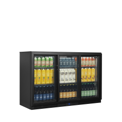 Arrière-bar Écoénergétique: Température +2 à +10°C, 1350x515x900 mm, Capacité 311/288 L