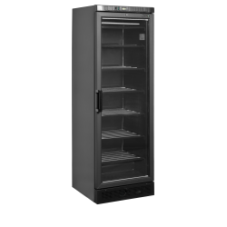 Vitrine Réfrigérée Négative à Porte Chauffée, Température -24 à -14°C, 595x640x1840 mm, Capacité 300/270 L