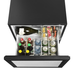 Minibar Tiroir Intégré: Température +5 à +12°C, 52/45 L, Design Adaptable, Dimensions 550x508x420 mm