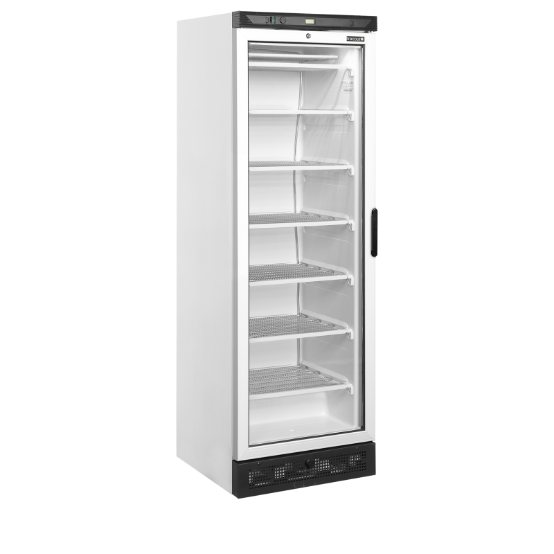 Vitrine Réfrigérée Négative à Porte Chauffée, -24 à -14°C, 595x640x1840 mm, Capacité 300/270 L
