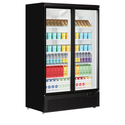 Vitrine Réfrigérée Écoénergétique - 1253x710x2003 mm, 1081/809 L, Température: -1 à +10°C