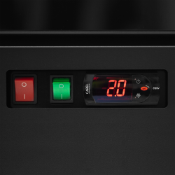Vitrine Réfrigérée Écoénergétique - 1253x710x2003 mm, 1081/809 L, Température: -1 à +10°C