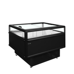 Réfrigérateur en Îlot: Optimisation des Achats Impulsifs, Température -2 à 5°C/-24 à -18°C, Capacité 200/165 L