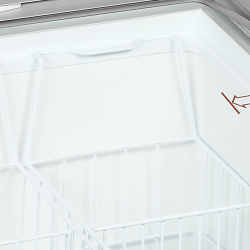 Congélateur Coffre Pro avec Couvercles Coulissants Vitrés, 176/157 L, Température -24 à -14°C