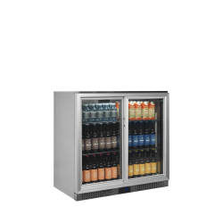 Arrière-bar Écoénergétique: Température +2 à +10°C, 900x515x870 mm, Capacité 191/183 L