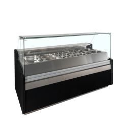 Professional Refrigerated Display - Temp Range -1 to +5°C - Size 1985x960x1235 mm