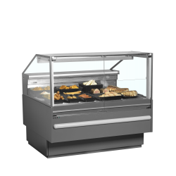 Vitrine de Service Ventilée pour Traiteur: 0-4°C, 1298x1120x1190 mm, 311 L Capacité