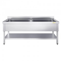Plonge inox 2 bacs sans...