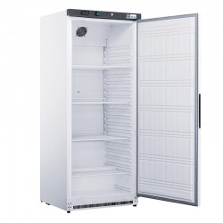 Armoire positive - 1 porte pleine - 600 l - finition laquée blanche