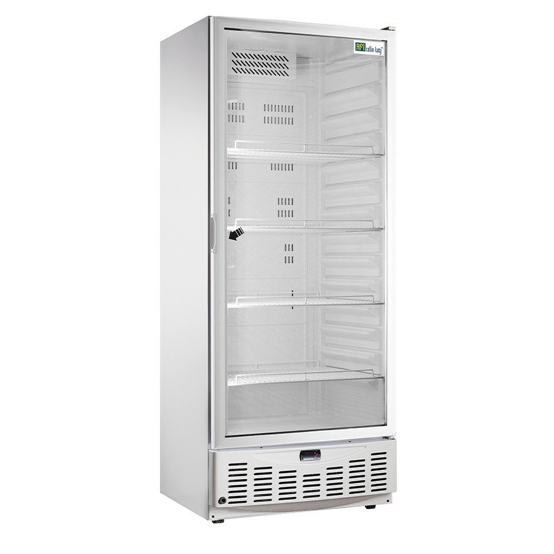 Armoire réfrigérée porte vitrée - gn 2/1 ou 600 x 400 mm