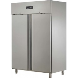 Armoire réfrigérée emboutie gn 2/1 - négative - 2 portes