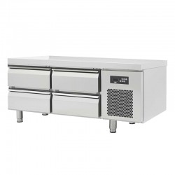 Soubassement réfrigéré positif - 4 tiroirs - prof 700 mm
