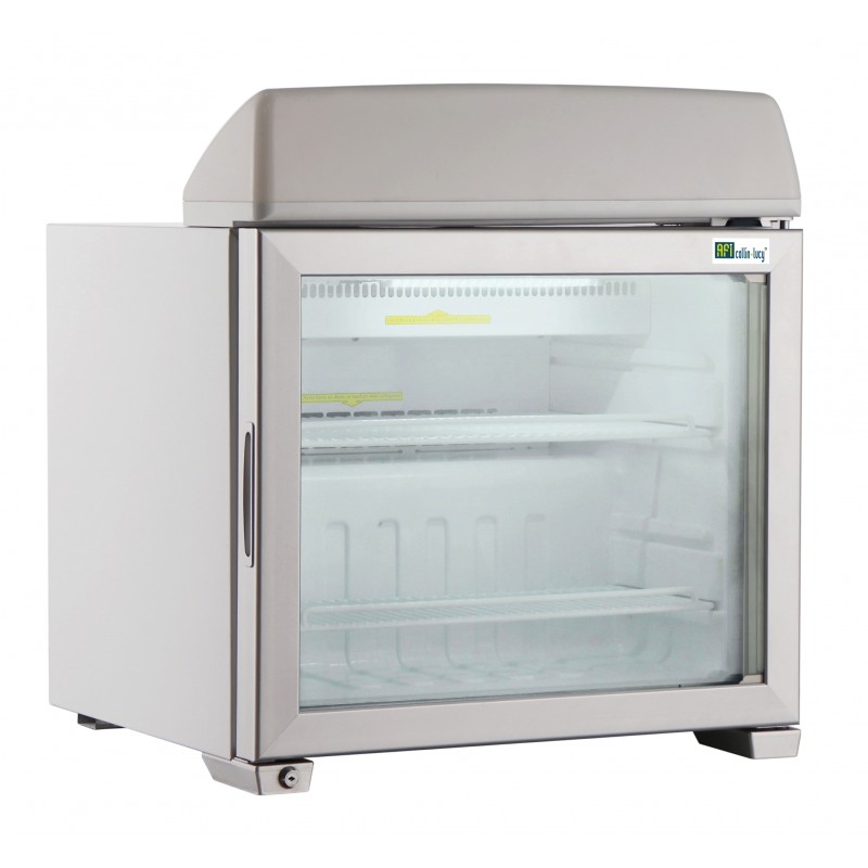 Mini-présentoir vitré - froid négatif - 55 l