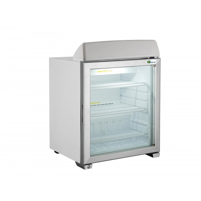 Mini-présentoir vitré - froid négatif - 55 l