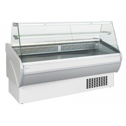 Comptoir d'exposition - vitrage droit - prof 931 mm - froid ventilé