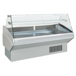 Comptoir d'exposition - vitrage droit - prof 1054 mm - froid statique