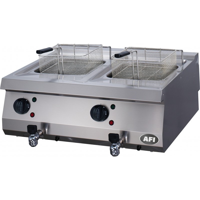 Friteuse électrique - gamme 700 - 12 + 12 l