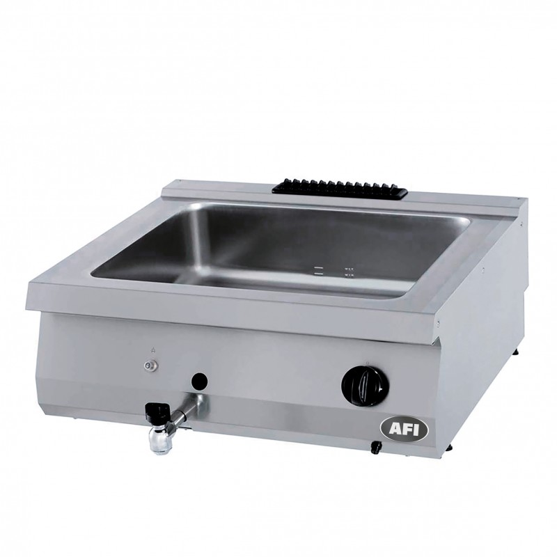 Bain-marie gaz - gamme 700 - 2 x gn 1/1
